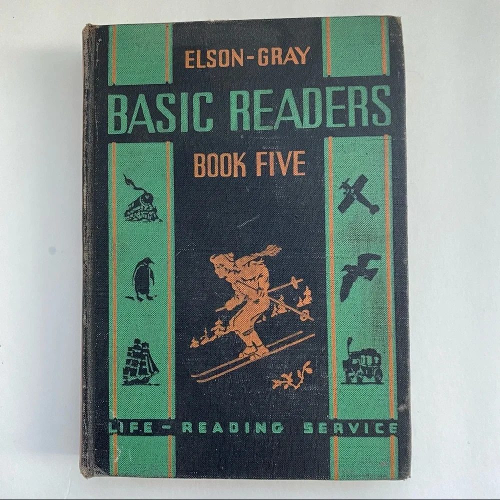 Vintage Basic Readers Book Five 1931 Elson-Gray Primer